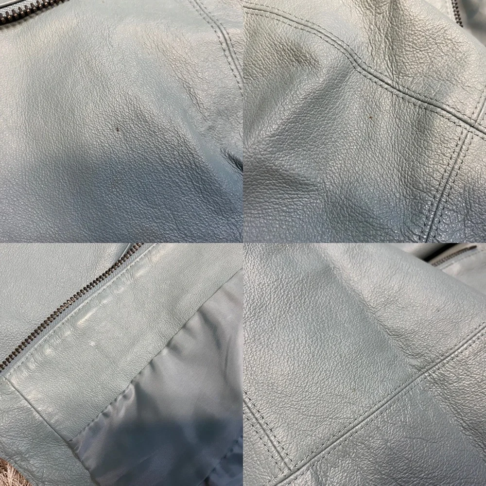 Studio JPR Leather Jacket Women size M - Picture 7 of 9